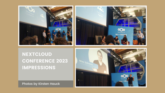 Impressions Conference Nextcloud. Photos de Kirsten Hauck.
